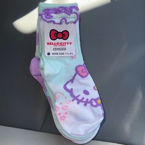 5 pair of Hello Kitty Socks (Pack) Size 7.5 to 3.5 youth